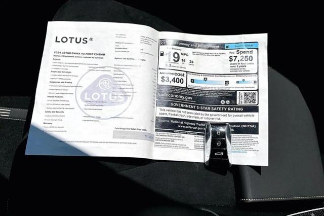2024 Lotus Emira V6 First Edition