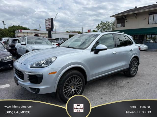 2017 Porsche Cayenne Platinum Edition for sale in Hialeah, FL