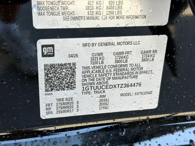 2026 GMC Sierra 1500 Crew Cab, Short Bed, Elevation, 4WD