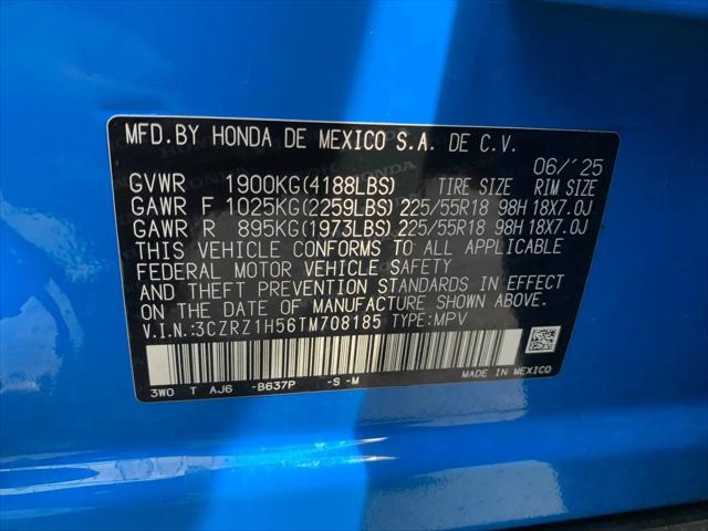 2026 Honda HR-V 2WD Sport