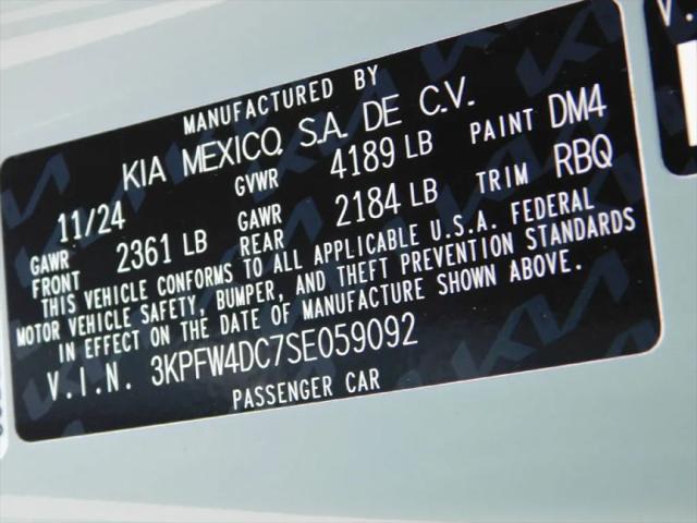 2025 Kia K4 GT-Line Turbo