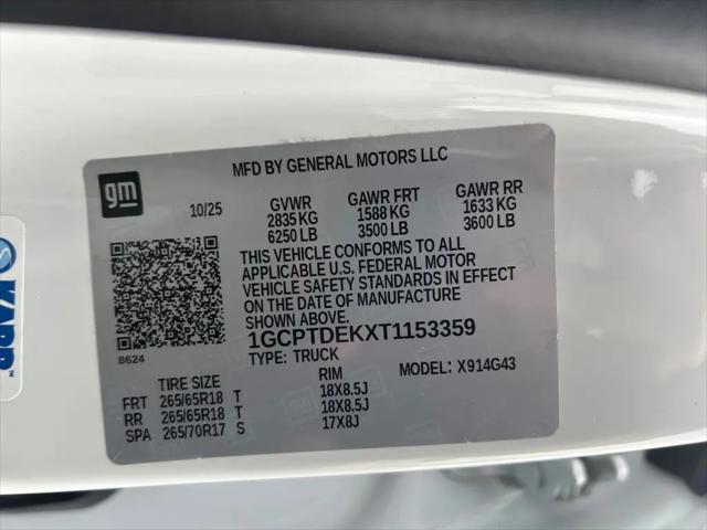 2026 Chevrolet Colorado Z71, 4WD