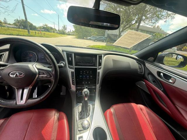2018 INFINITI Q60 3.0t RED SPORT 400