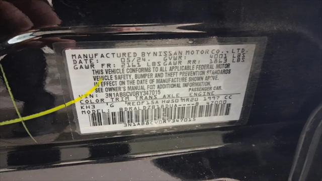 2024 Nissan Sentra SV Xtronic CVT