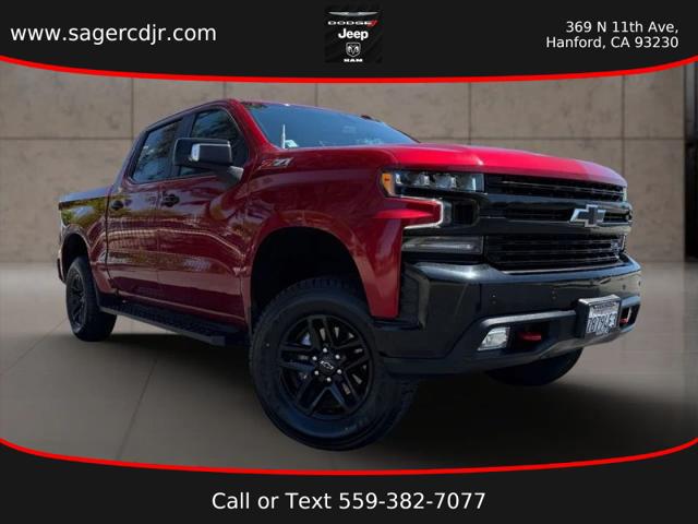 2021 Chevrolet Silverado 1500 4WD Crew Cab Short Bed LT Trail Boss for sale in Hanford, CA
