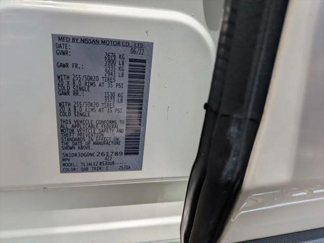 2022 Nissan Pathfinder Platinum 2WD