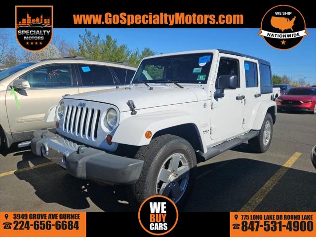 2012 Jeep Wrangler Unlimited Sahara for sale in Gurnee, IL