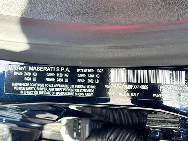 2023 Maserati Ghibli Modena