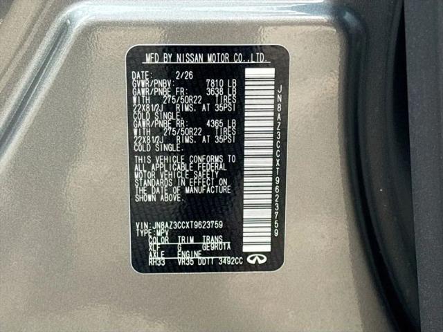 2026 INFINITI QX80 AUTOGRAPH AWD