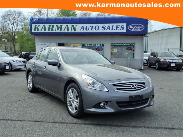 2013 INFINITI G37 x for sale in Lowell, MA