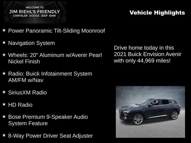 2021 Buick Envision AWD Avenir
