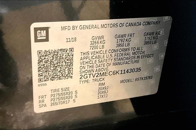 2019 GMC Sierra 1500 Limited SLE