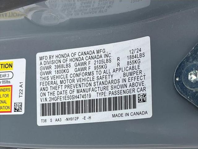 2025 Honda Civic Sedan