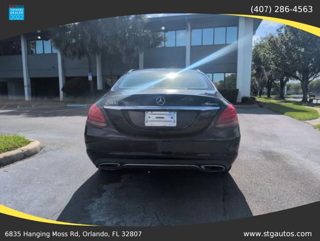 2015 Mercedes-Benz C-CLASS C 300 4MATIC
