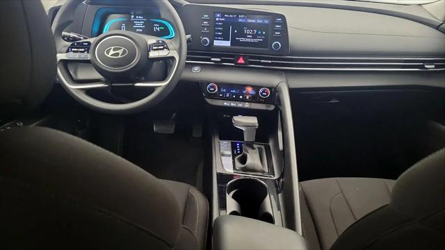 2025 Hyundai Elantra Hybrid Blue