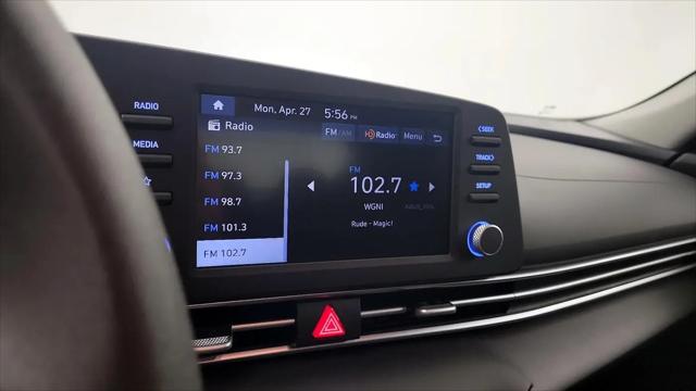 2025 Hyundai Elantra Hybrid Blue