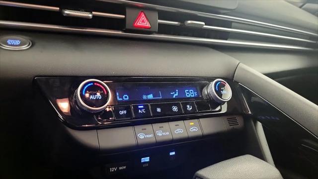 2025 Hyundai Elantra Hybrid Blue