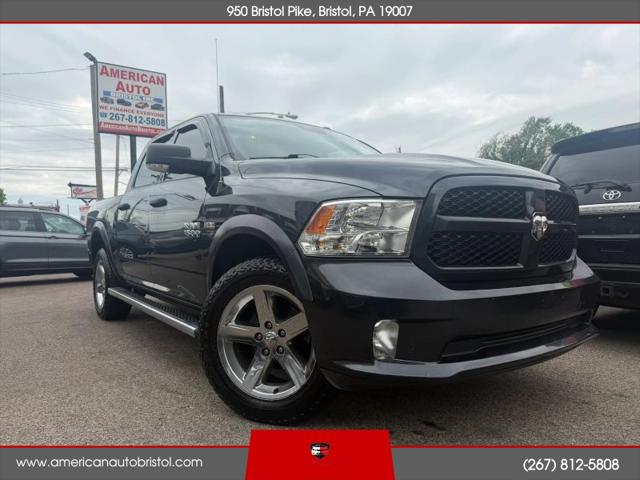 2018 Ram 1500 Express Crew Cab 4x4 5'7" Box for sale in Bristol, PA