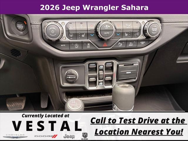 2026 Jeep Wrangler 4-Door Sahara 4x4