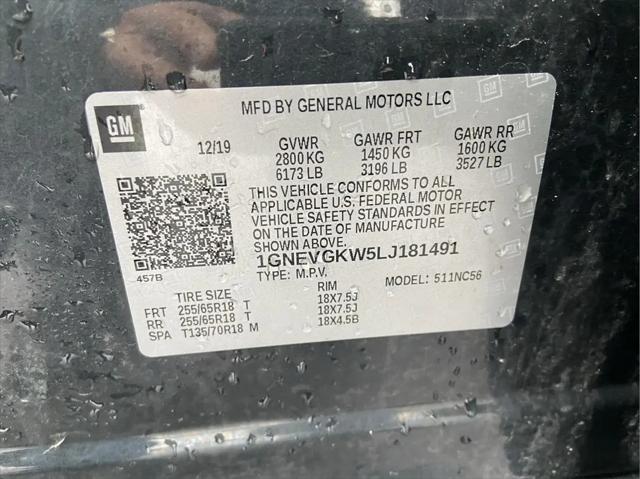 2020 Chevrolet Traverse AWD LT Cloth