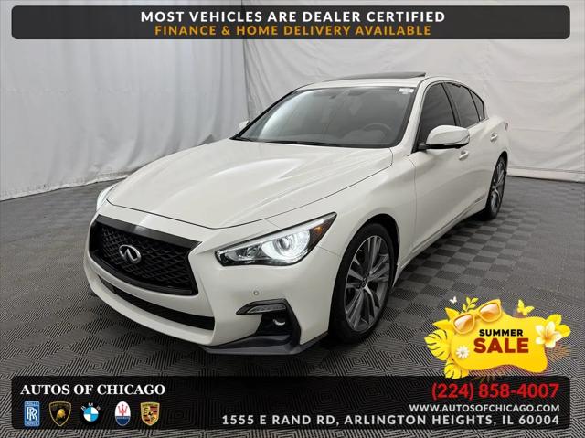 2021 INFINITI Q50 SENSORY AWD for sale in Arlington Heights, IL