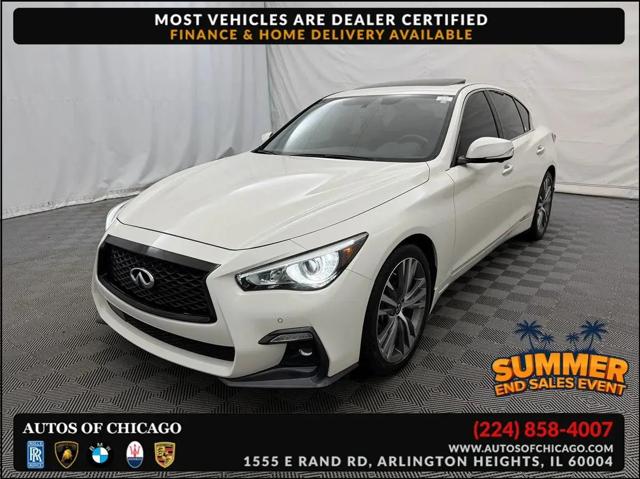 2021 INFINITI Q50 SENSORY AWD for sale in Arlington Heights, IL