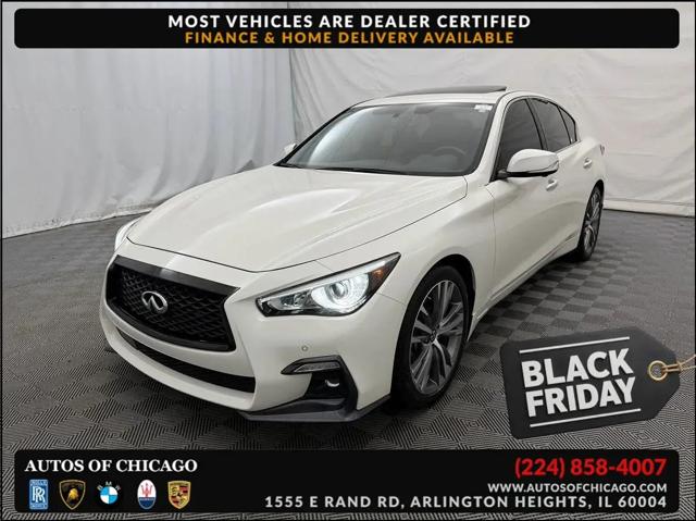 2021 INFINITI Q50 SENSORY AWD for sale in Arlington Heights, IL