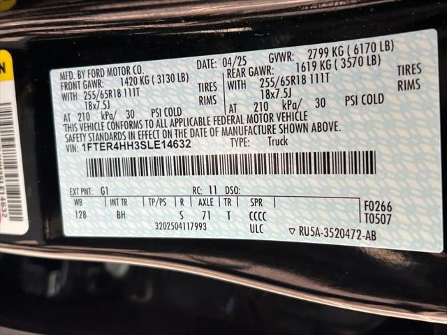 2025 Ford Ranger XLT