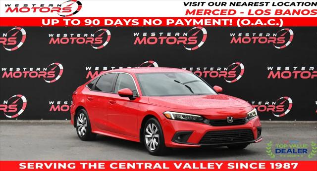 2022 Honda Civic LX for sale in Los Banos, CA