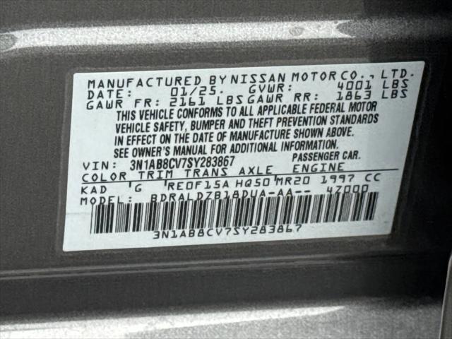 2025 Nissan Sentra SV