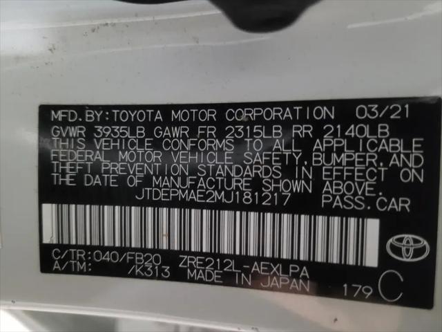 2021 Toyota Corolla LE