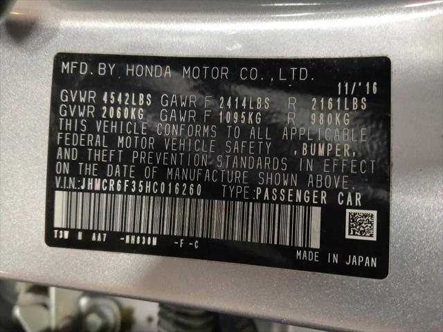 2017 Honda Accord Hybrid Hybrid