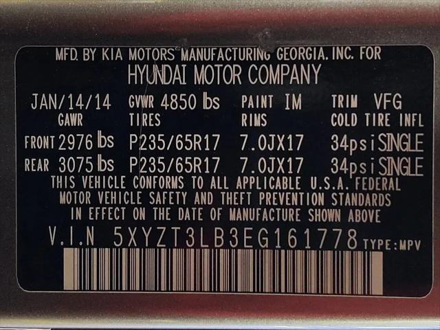 2014 Hyundai Santa Fe Sport 2.4L