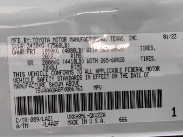 2023 Toyota Sequoia Platinum