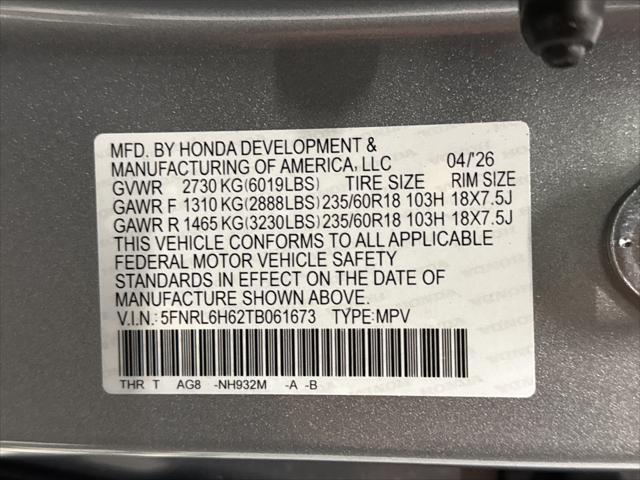 2026 Honda Odyssey EX-L