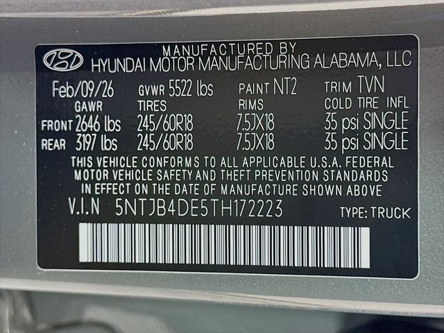 2026 Hyundai Santa Cruz SEL