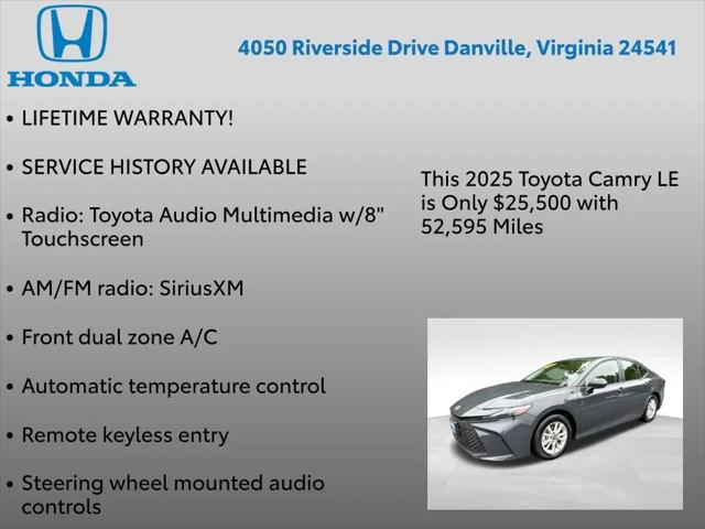 2025 Toyota Camry LE