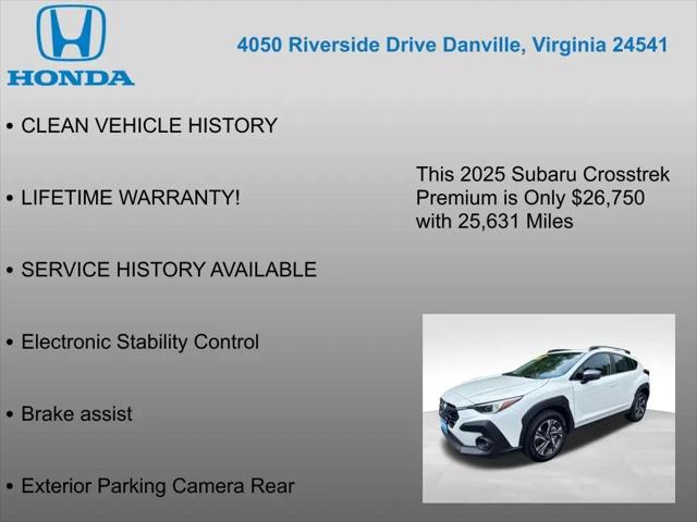 2025 Subaru Crosstrek Premium