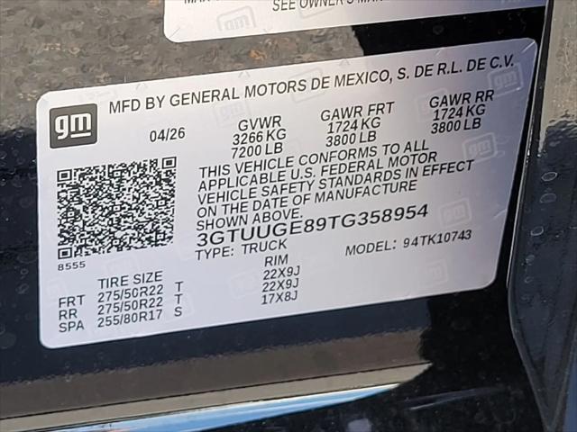 2026 GMC Sierra 1500 Crew Cab, Standard Bed, Denali, 4WD