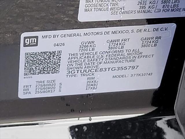 2026 GMC Sierra 1500 Crew Cab, Standard Bed, Elevation, 4WD