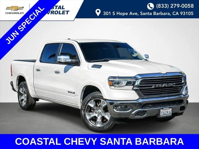 2019 Ram 1500 Laramie Crew Cab 4x4 5'7" Box for sale in Santa Barbara, CA