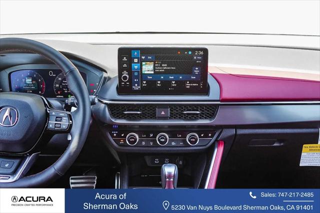 2026 Acura ADX A-Spec with Advance