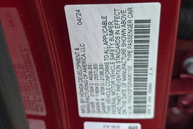 2024 Honda Accord Hybrid Sport