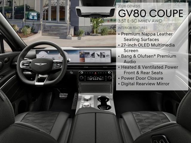 2026 Genesis GV80 3.5T E-SC MHEV AWD