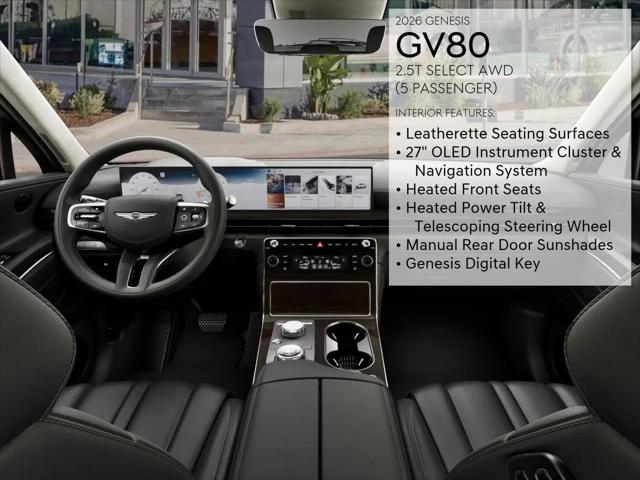 2026 Genesis GV80 2.5T Select AWD