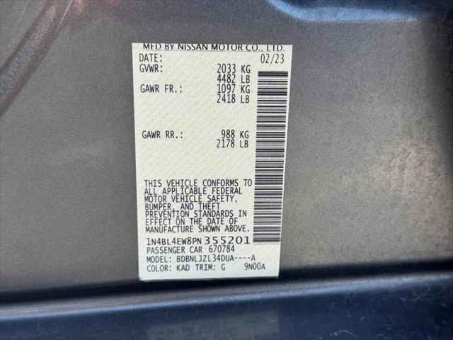 2023 Nissan Altima SL Intelligent AWD