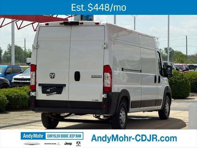 2023 Ram ProMaster 2500 Cargo Van High Roof 159" WB