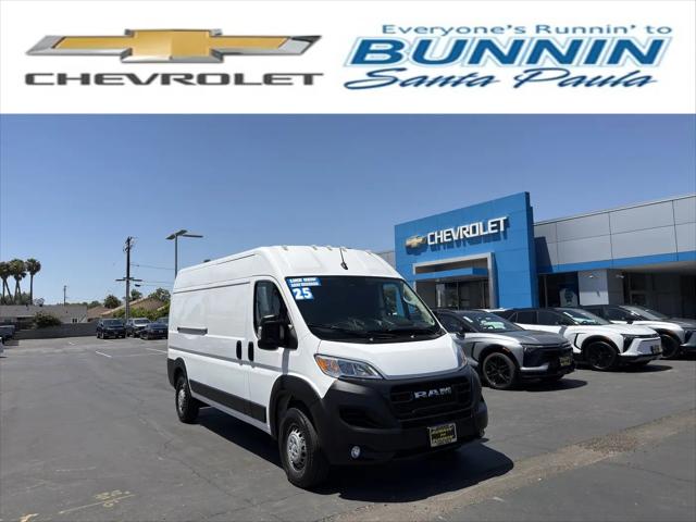 2025 Ram ProMaster 2500 Cargo Van Tradesman High Roof 159" WB w/Pass Seat for sale in Santa Paula, CA