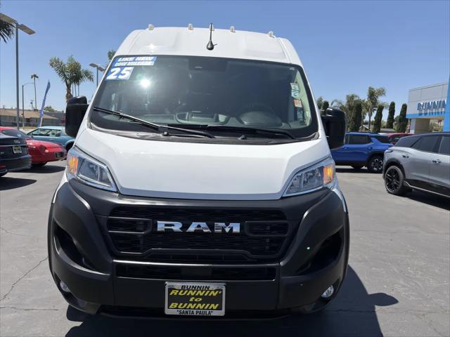 2025 Ram ProMaster 2500 Cargo Van Tradesman High Roof 159" WB w/Pass Seat