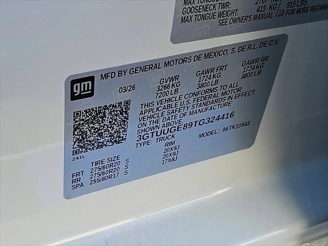 2026 GMC Sierra 1500 Crew Cab, Short Bed, Denali, 4WD
